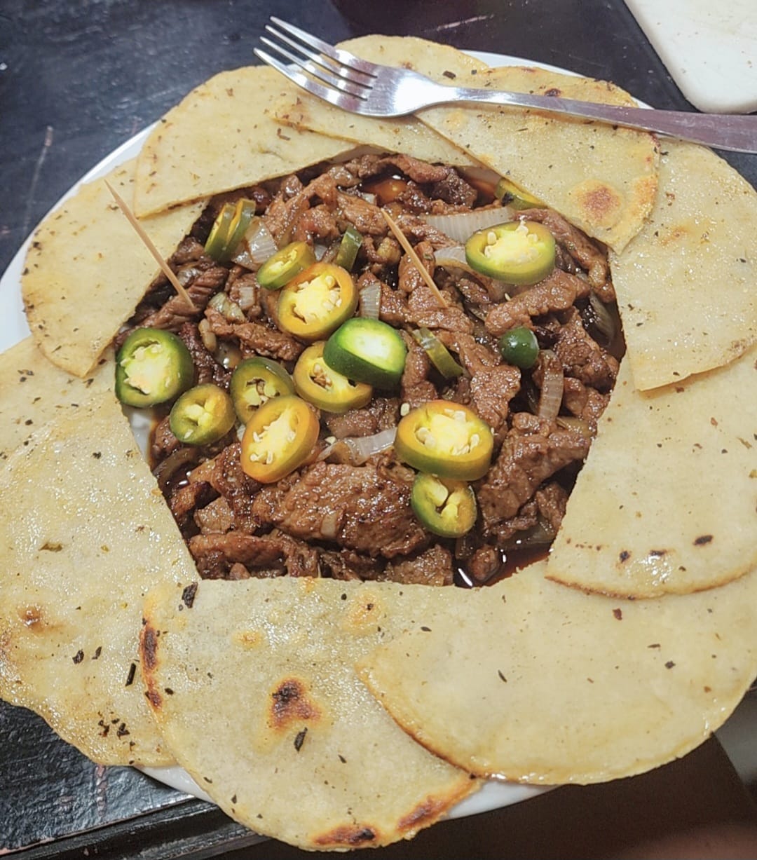 FAJITAS DE RES