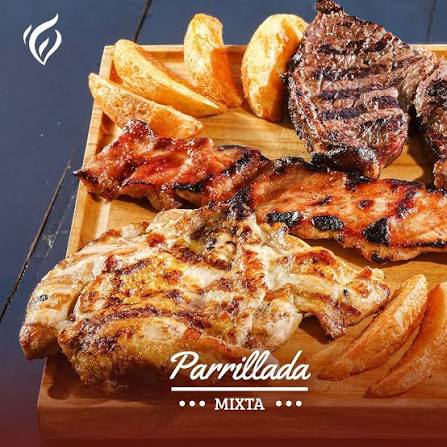 Parrilla trifasica