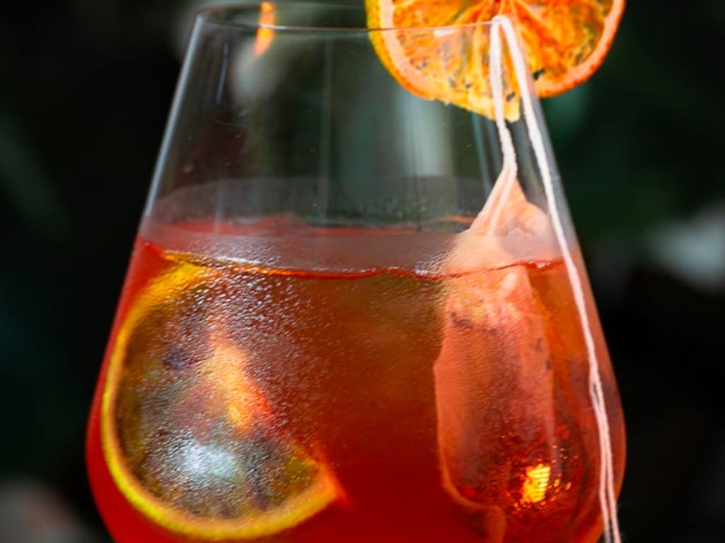 Mocktail Té negro cacao