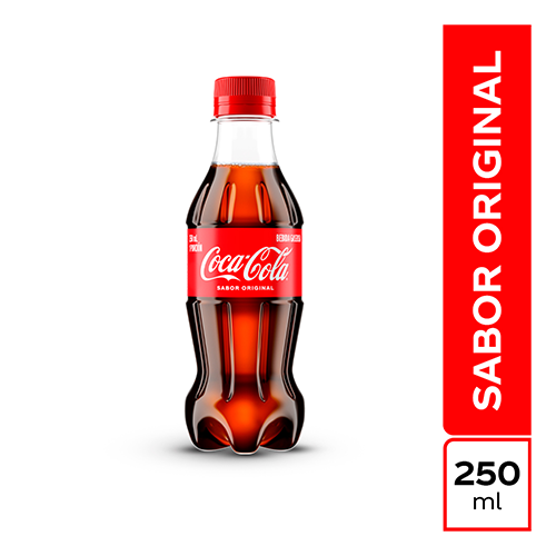 Gaseosa 250 ml coca cola